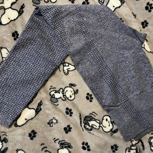 3/$21 seemless high waisted Leggings Blue Medium